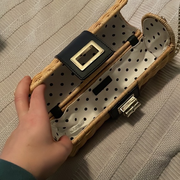 Talbots Rattan Clutch - Picture 2 of 9